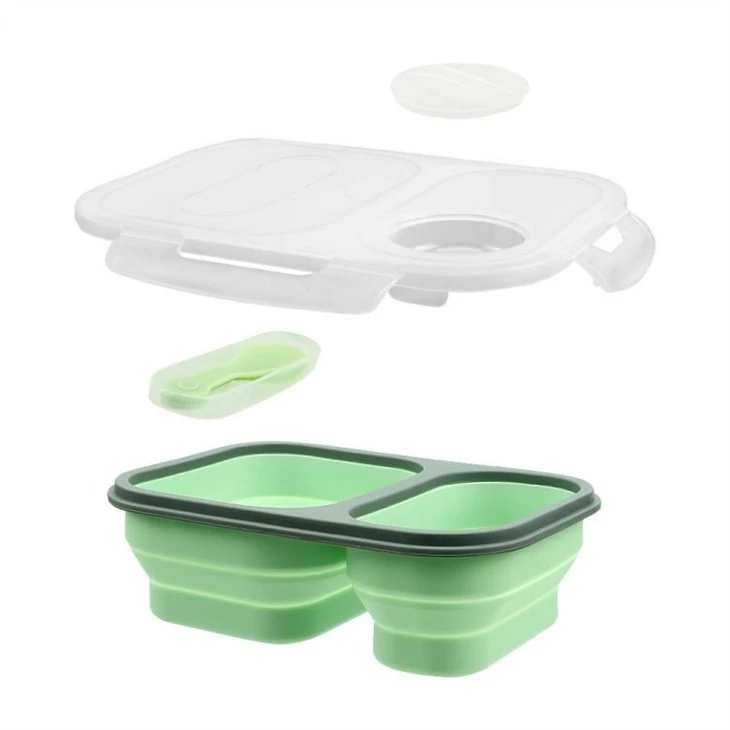 1 silicone snack containers
