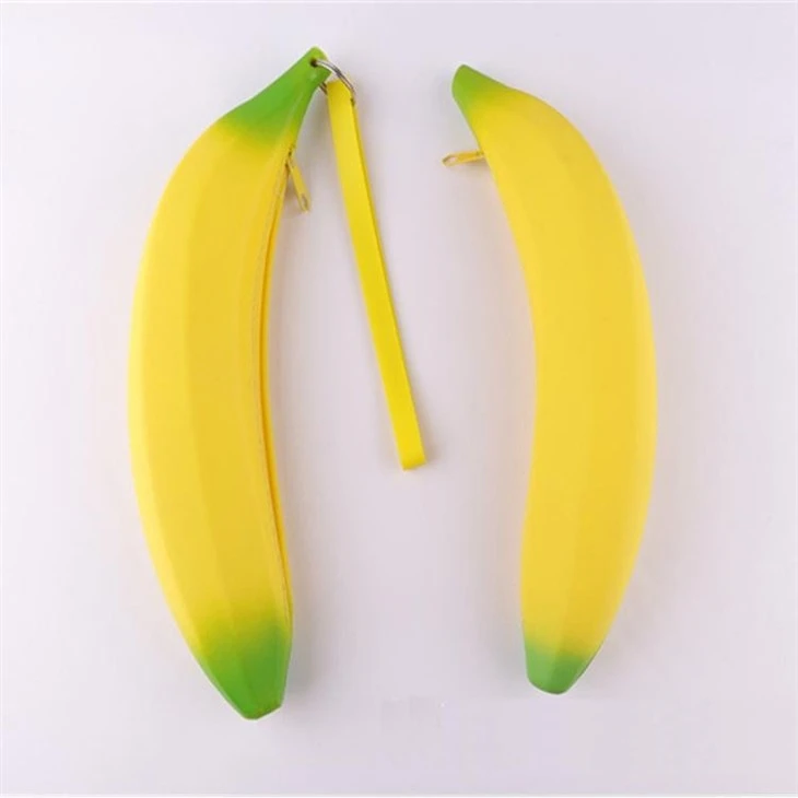 Custom Factory Silicone Banana Shape Purse