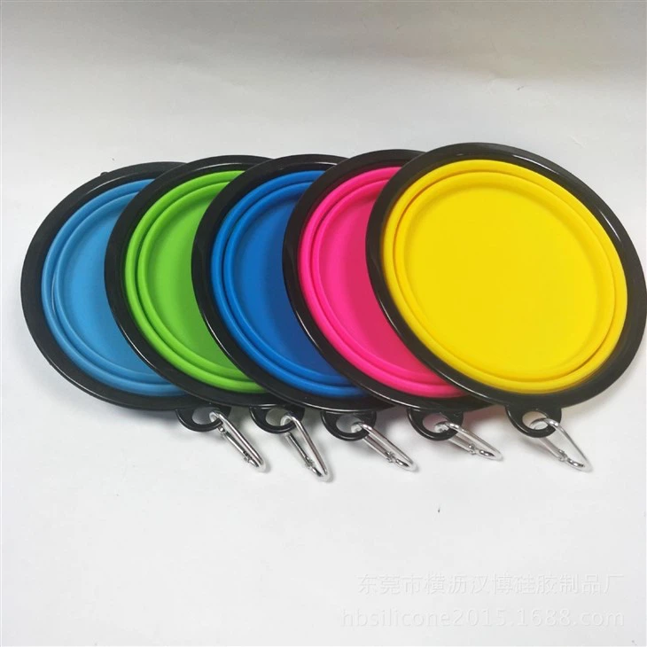 Silicone Collapsible Pet Bowls For Travel